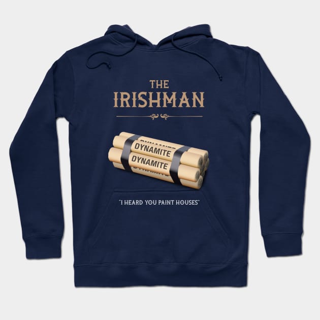 The Irishman - Alternative Movie Poster Hoodie by MoviePosterBoy